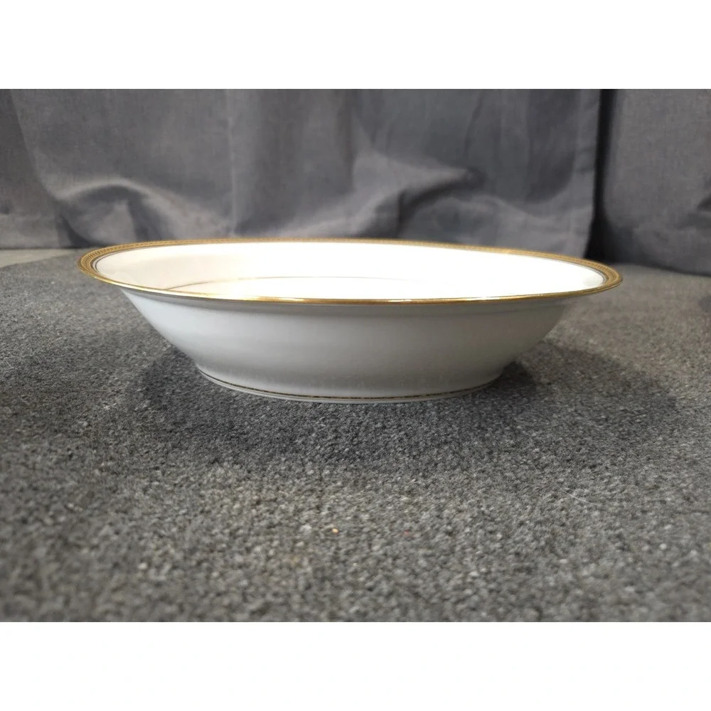 Haviland Limoges France Gold Trim Covered Serving Dish & Bowls 3pc Set AS-IS